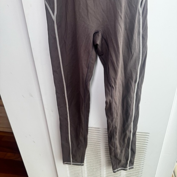 Aoxjox Workout High Waisted Leggings - Driftwood Brown - Picture 5 of 8